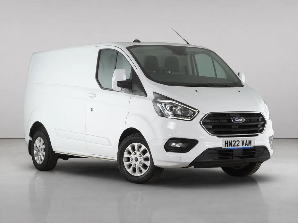 White 2022 Ford Transit Custom Van Front-wheel drive Manual