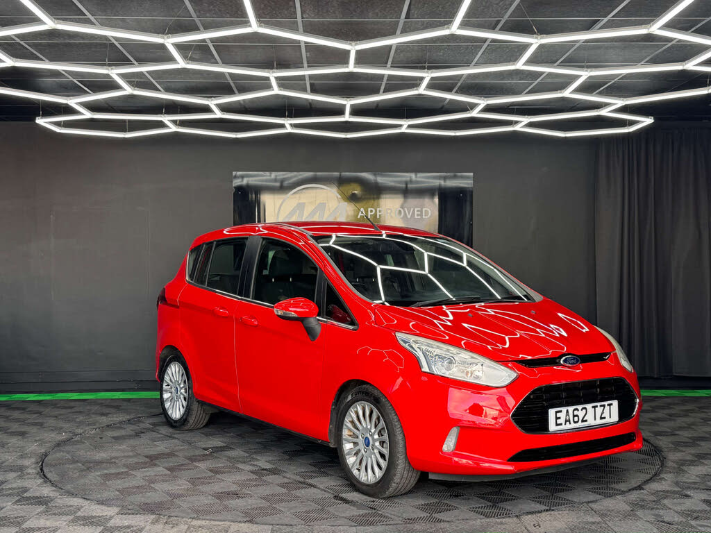 Red 2012 Ford B-Max Hatchback Front-wheel drive Manual