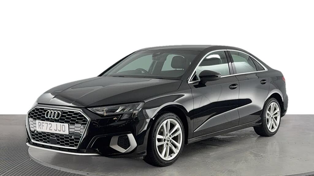 Black 2022 Audi A3 Saloon Front-wheel drive Automatic
