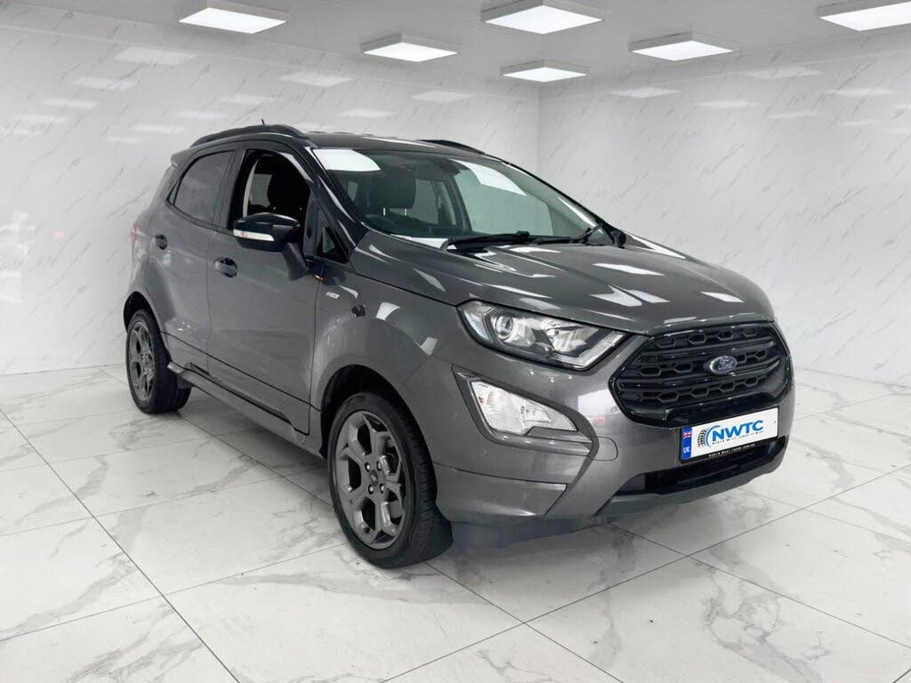 Grey 2018 Ford EcoSport Hatchback Front-wheel drive Manual