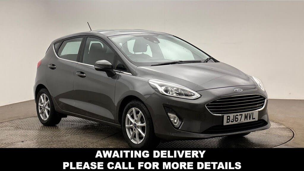 Grey 2017 Ford Fiesta Hatchback Front-wheel drive Manual