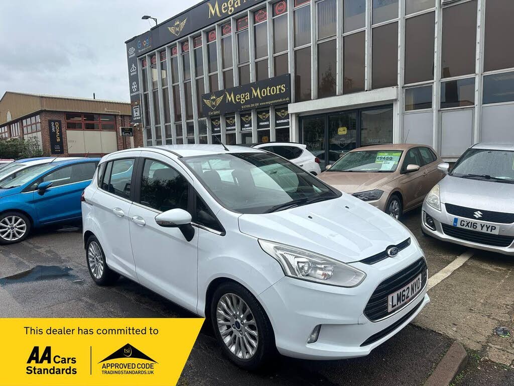 White 2012 Ford B-Max Hatchback Front-wheel drive Automatic