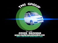 Online van car and bus logo